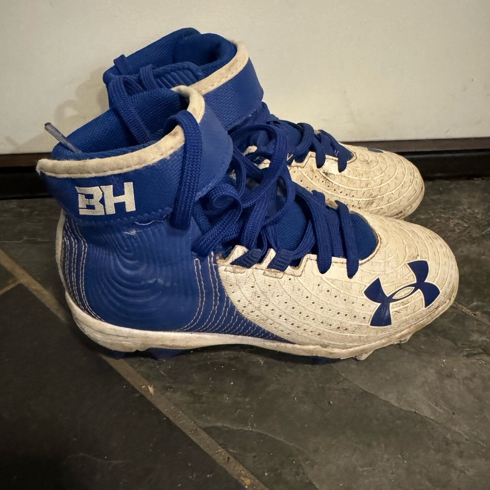 Under Armour Kids Sneakers in Blue and White